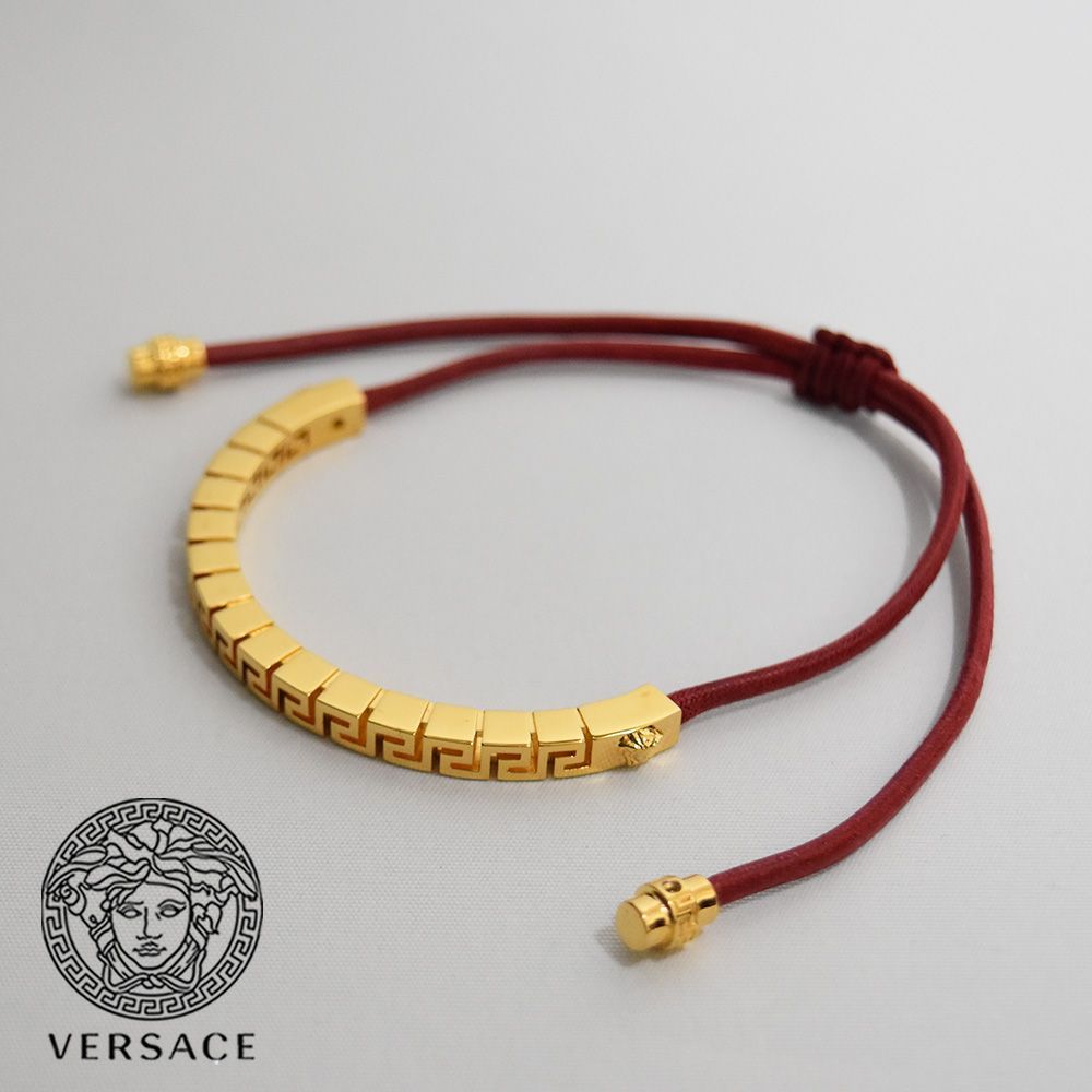 ヴェルサーチ ブレスレット レディース レザー VERSACE DG08263 - www