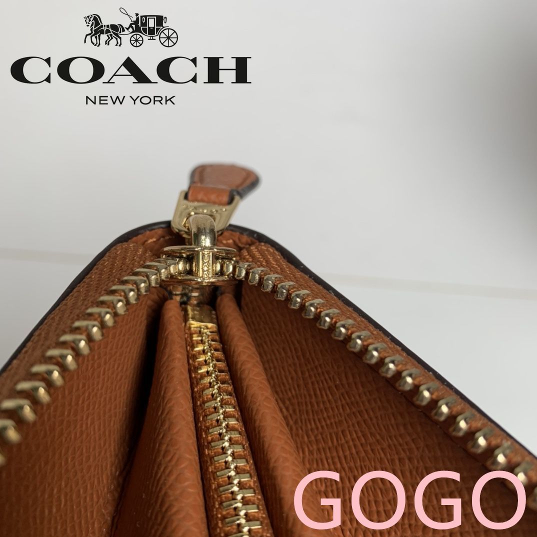 COACH◇長財布/--/BRW/レディース/F76971 - メルカリ