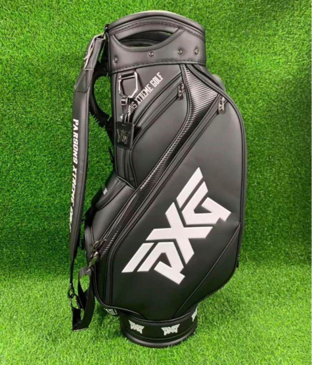 PXG キャディバッグ ゴルフバッグ ブラック