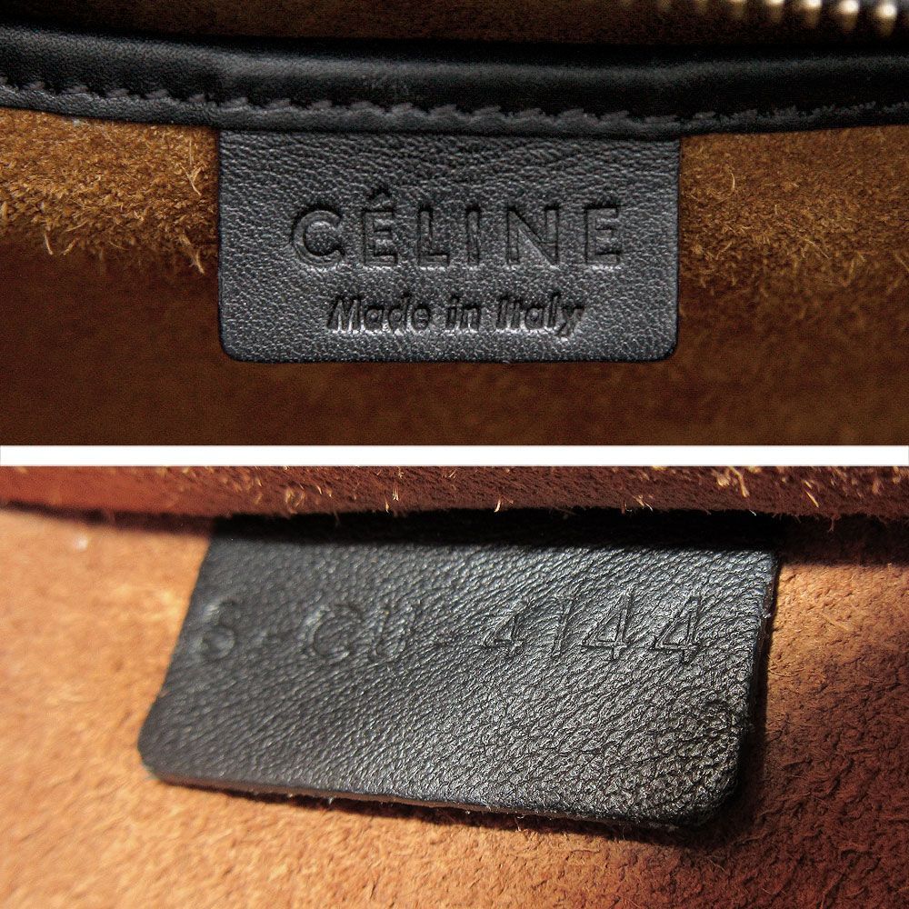 中古 良品】セリーヌ CELINE ハンドバッグ ラゲージ ナノ