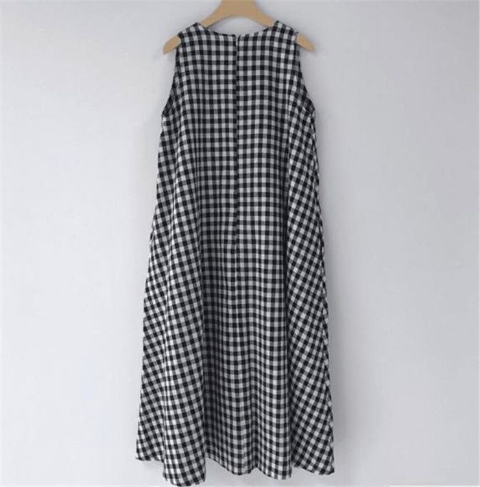 FOXEY NEW YORK ワンピース ギンガムチェック ノースリーブ FOXEY NEWYORK フォクシー ドレス ソーティ ギンガムチェック