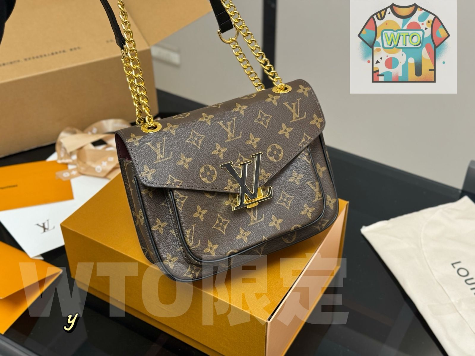 今日WTO】LV Passy Messenger Bag ルイ・ヴィトン パッシー