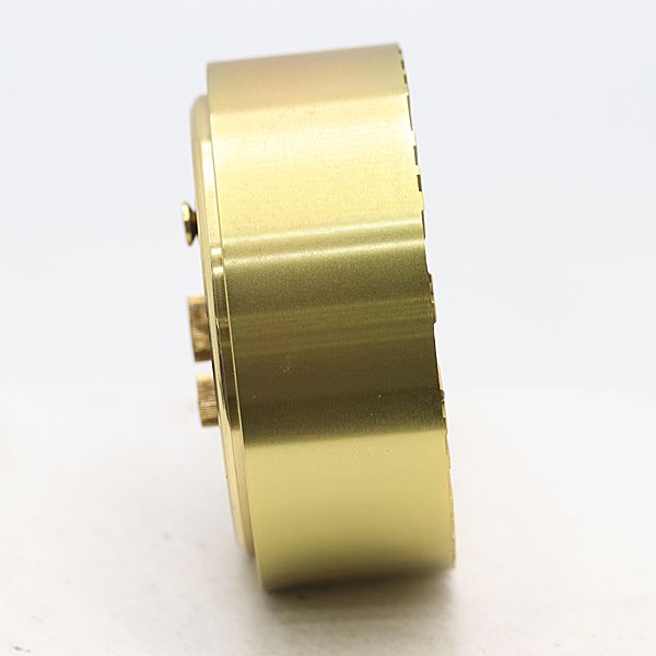 級 ティファニー アトラス テーブルクロック 205369 QZ ゴールド文字盤 置時計 0506000 9 ERT SMZ