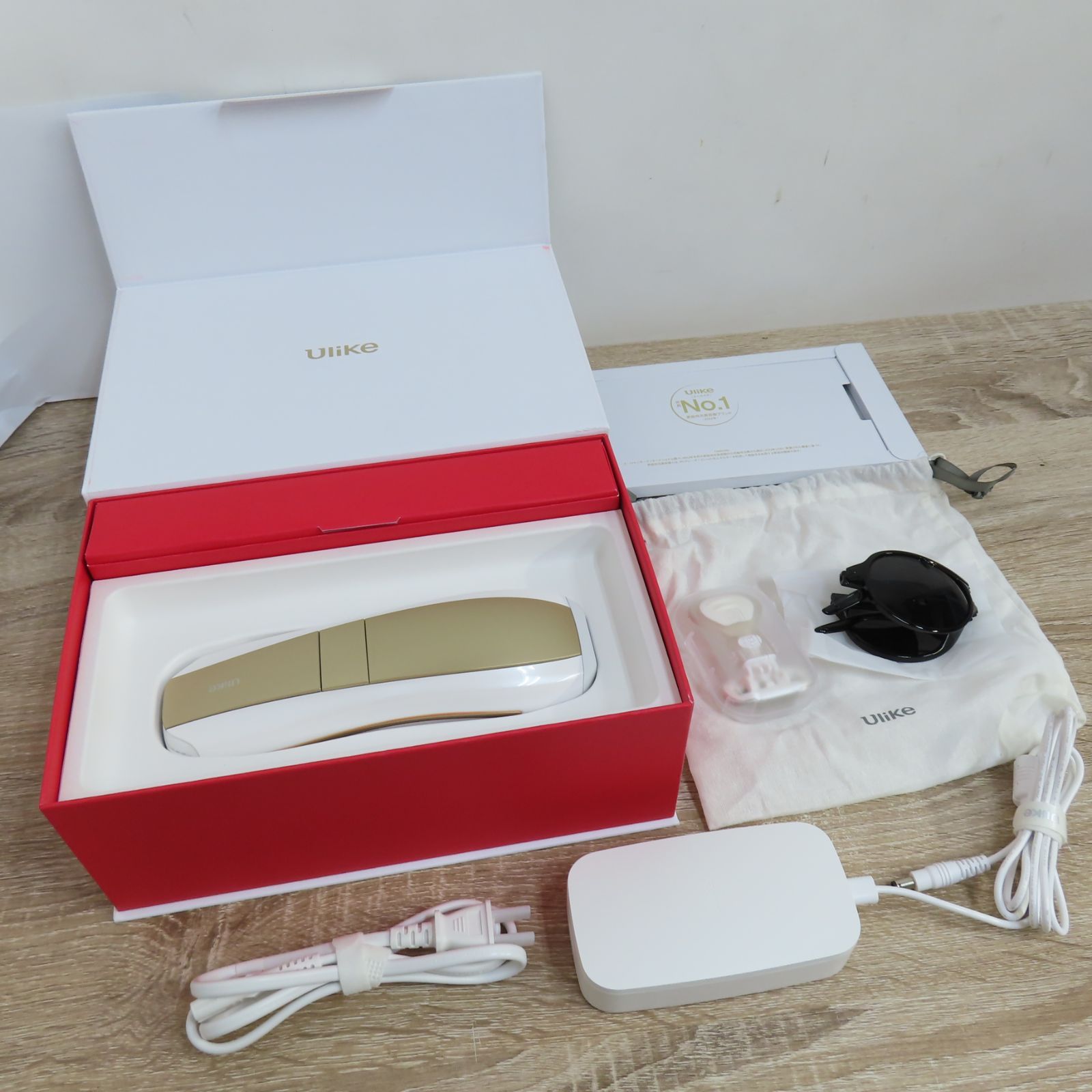 Ulike ユーライク Air10 UI20 脱毛器 IPL光美容器 ホワイトゴールド