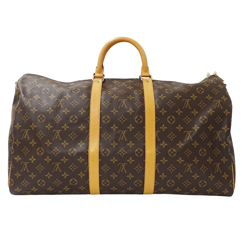 【鑑定済】 ルイヴィトン キーポル 55 モノグラム ボストンバック ルイ・ヴィトン LOUIS VUITTON バッグ モノグラム レディース メンズ