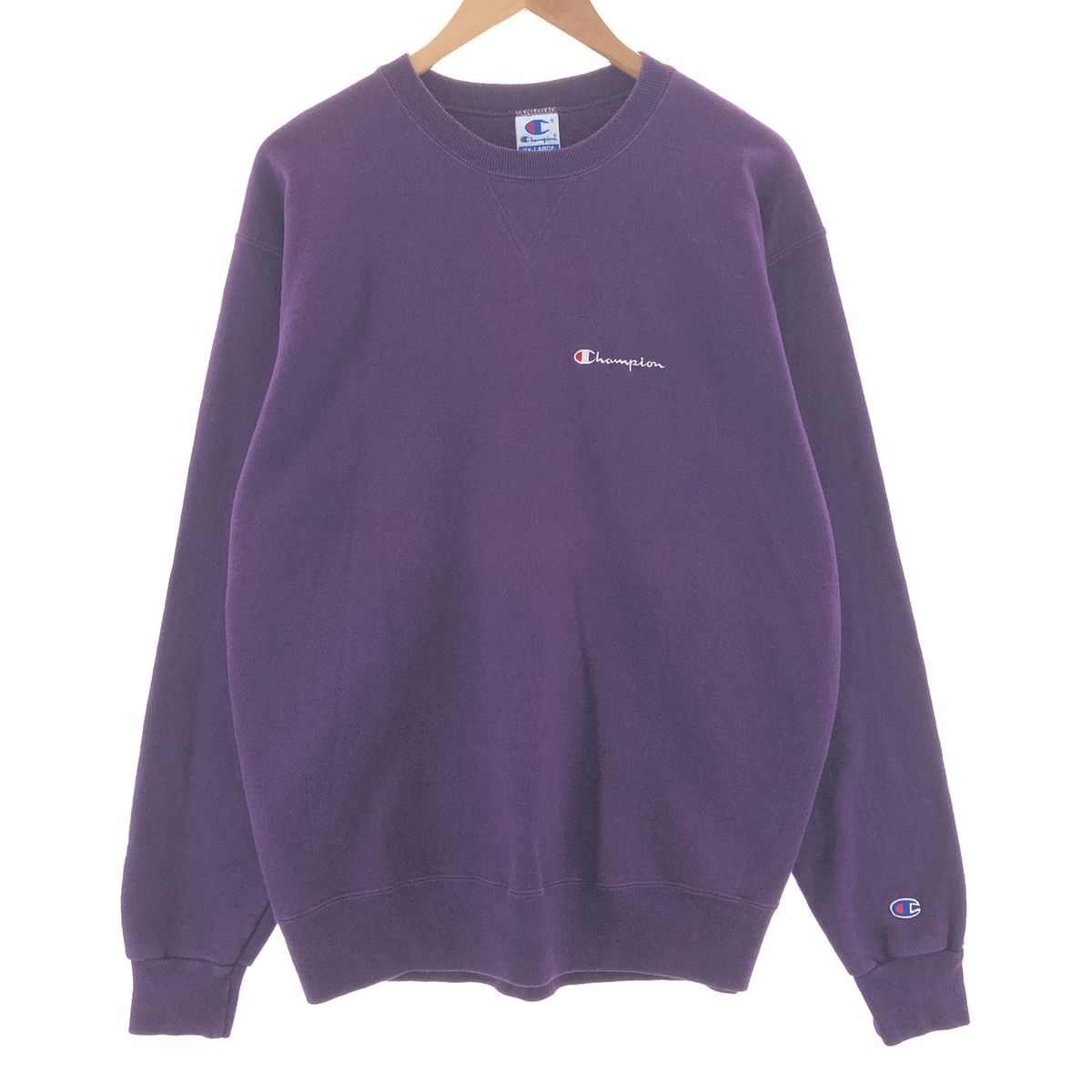 Champion 90年代 チャンピオン 古着 USA製 ワンポイントロゴ - ワン 