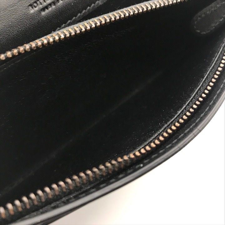‼️ボッテガBottega Veneta‼️イントレチャート　ブラックレザー長財布 楽天市場】【中古】良品 BOTTEGA VENETA ボッテガ イントレ