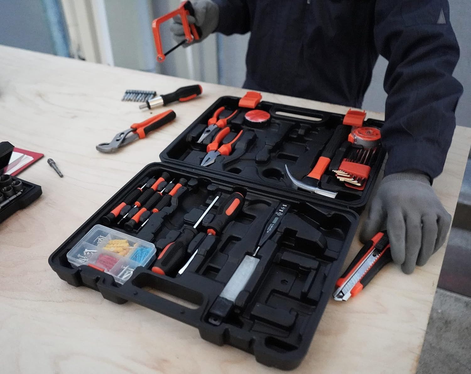 ホームツールセット 工具セット 799点セット家庭用 工具箱 多