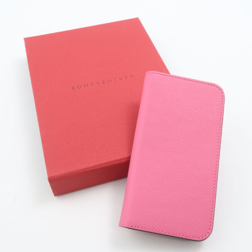 BONAVENTURA ボナベンチュラ BODN12MN-HP iphoneケース 1点 iphone12Mini フューシャピンク スマホ 兼用 AM6478