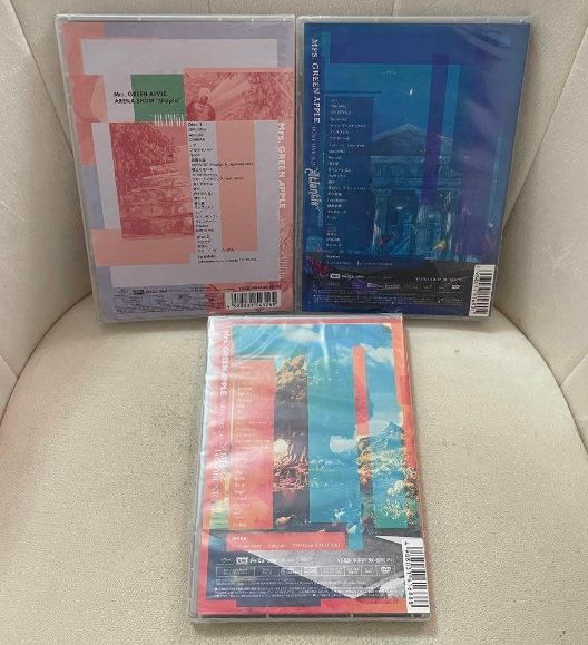 Mrs.GREEN APPLE/通常版 DVD 3作品 - メルカリ