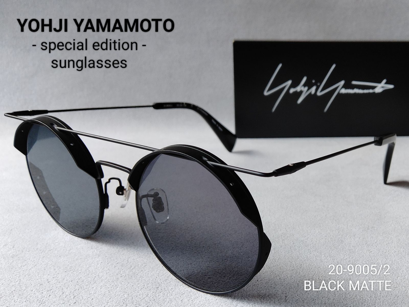 限定サングラス】YOHJI YAMAMOTO (ヨウジヤマモト) EYEWEAR - special