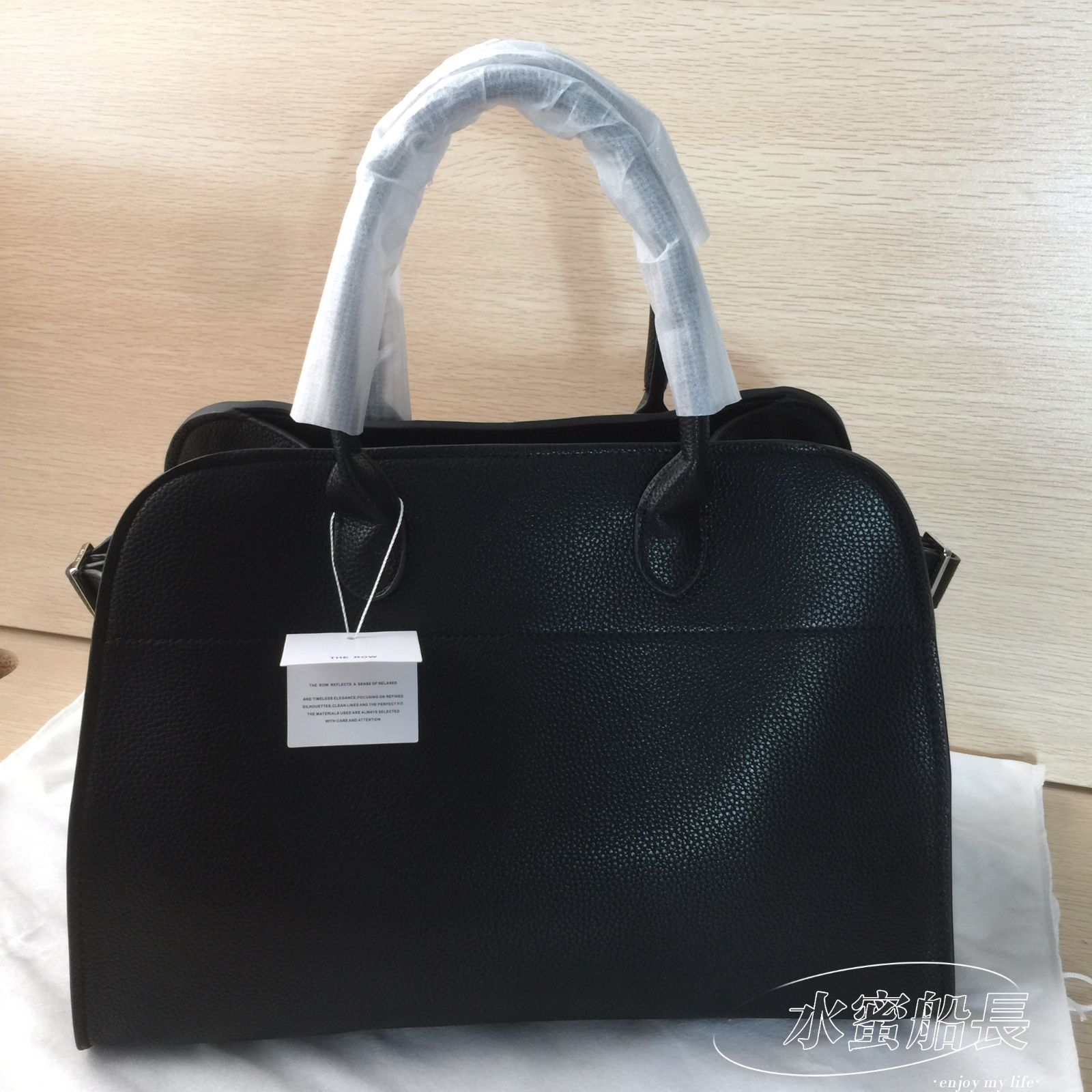 therow ザロウ マルゴー15 ブラック バッグインバッグ付き - バッグ 