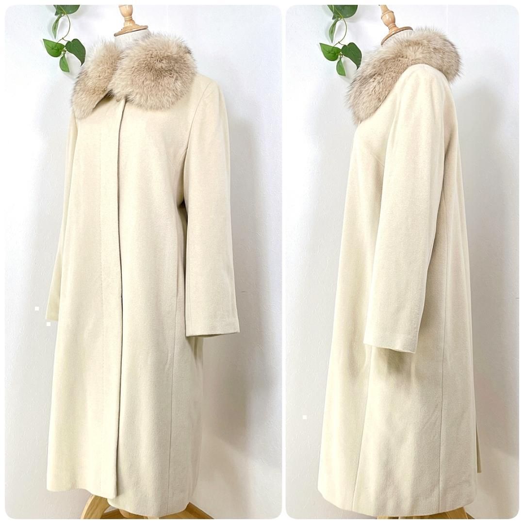 ✨極美品・高級✨ PALACE GARDEN ウールアンゴラ SAGA ブルー 
