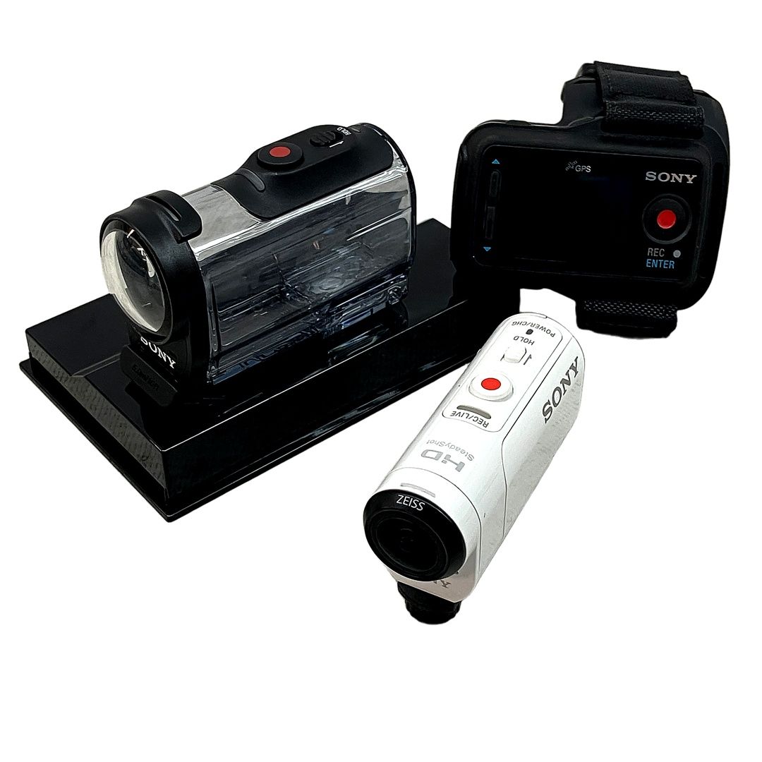 SONY HDR-AZ1 RM-LVR2V アクションカム ビューリモコン 防水ケース セット カメラ ソニー C10402228