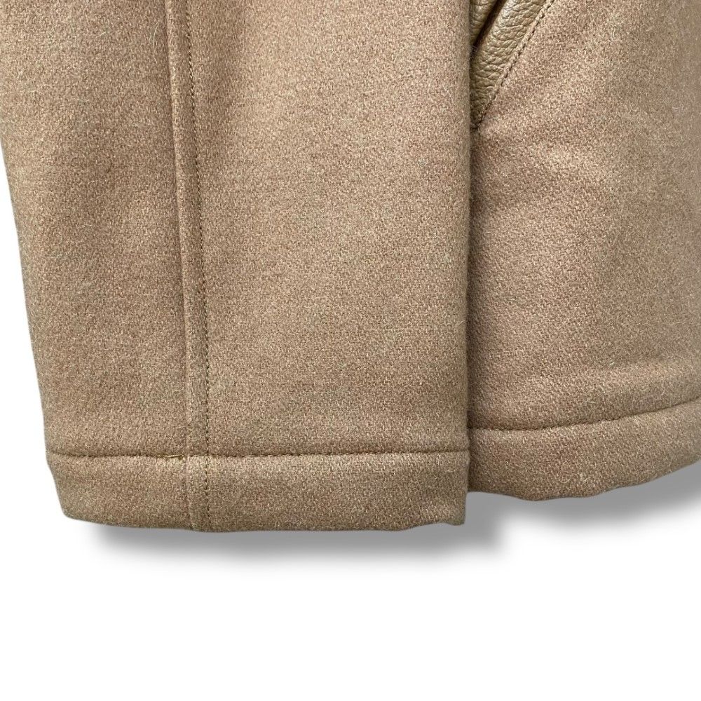 STUSSY × DOVER STREET MARKET VARSITY JACKET Mサイズ キャメル