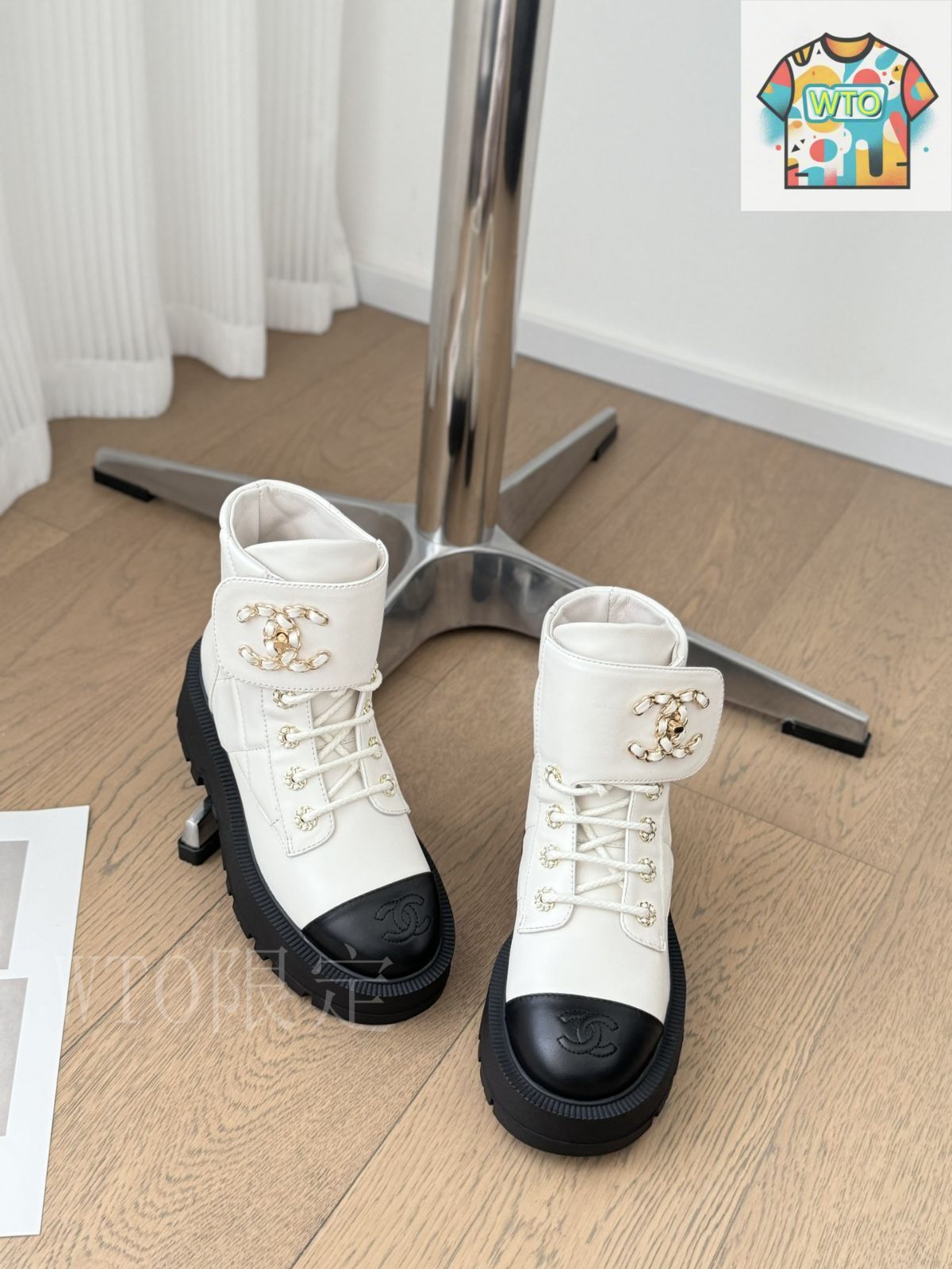 シャネル 2024 マジックファスナー モータースタイル ショート