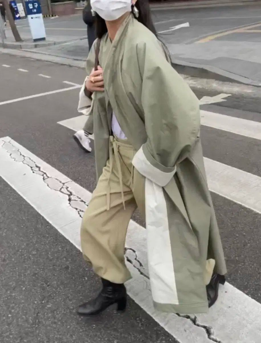 Ethos エートス カーキ トレンチ