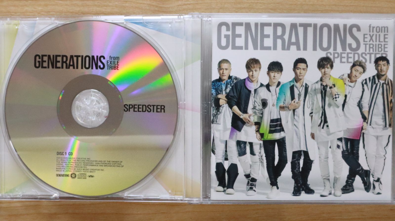 国内盤CD☆ジェネレーションズ・フロム・エグザイル・トライブ