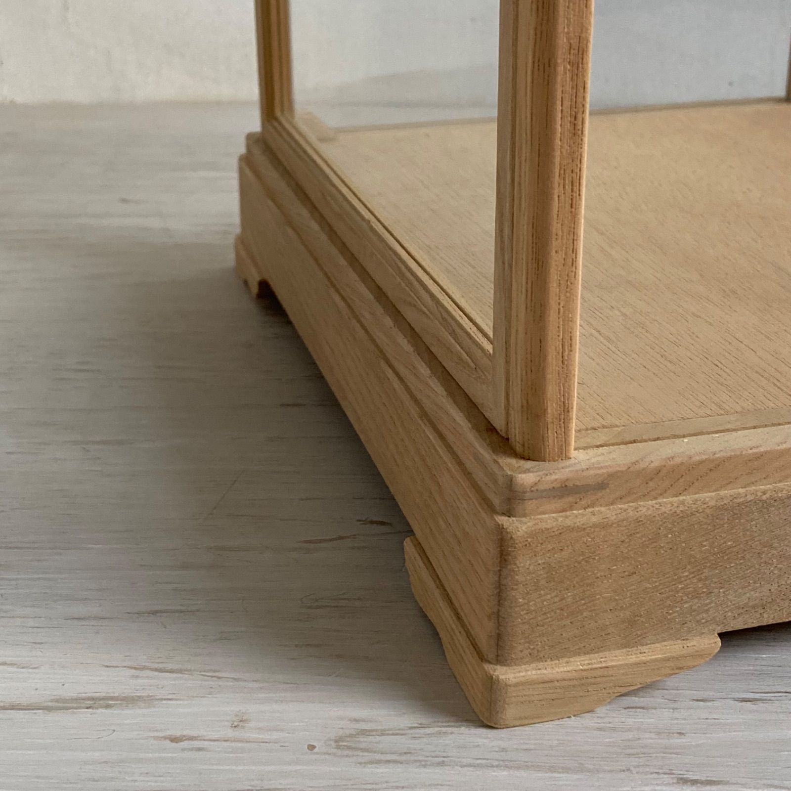 ガラスケース 2段