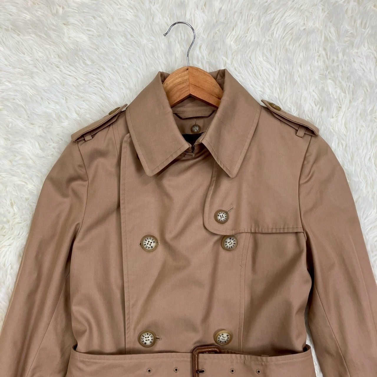 マッキントッシュロンドン トレンチコート ライナー付き ベルト付き