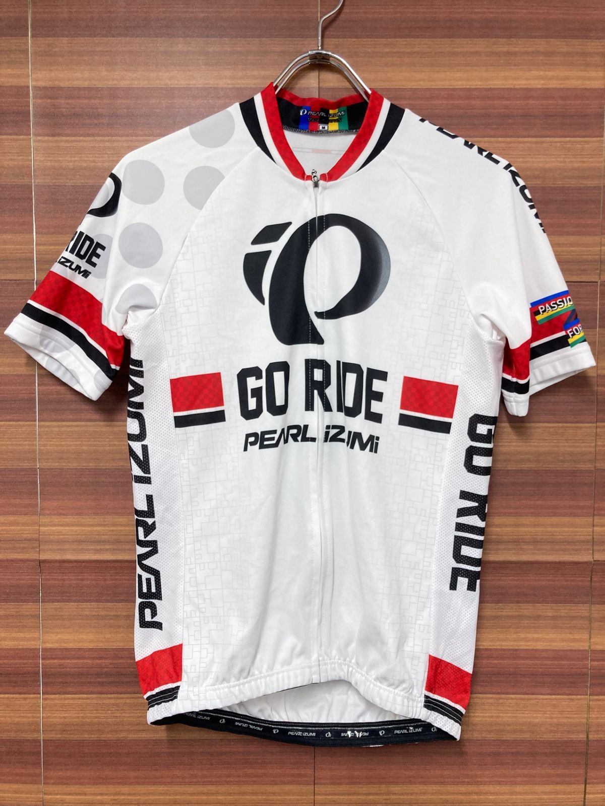 Pearl Izumi PRO LTD ジャージ size:M 赤/白 Pearl Izumi PRO LTD ジャージ size:M 赤/白
