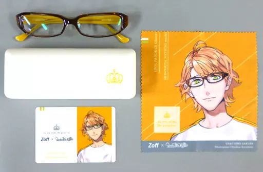 四ノ宮那月 IDOL PRODUCE Glasses(アイドルプロデュースグラス) 「Zoff×うたの☆プリンスさまっ♪」 Zoffオンラインストア限定 キャラクターグッズ 未開封品 四ノ宮那月 IDOL PRODUCE Glasses(アイドルプロデュースグラス