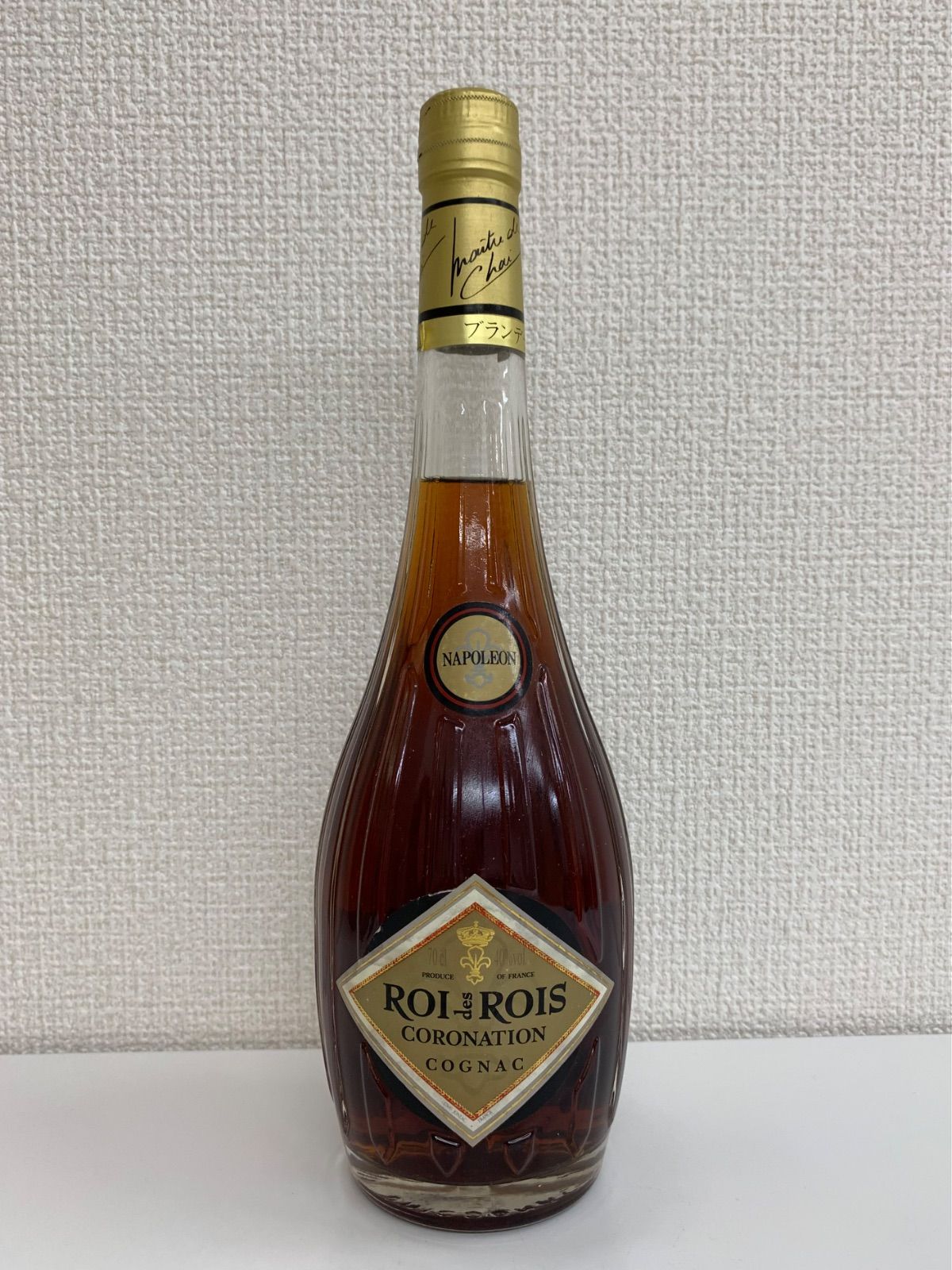 古酒 ROI DES ROIS ロアデロア ナポレオン コニャック 陶器ボトル