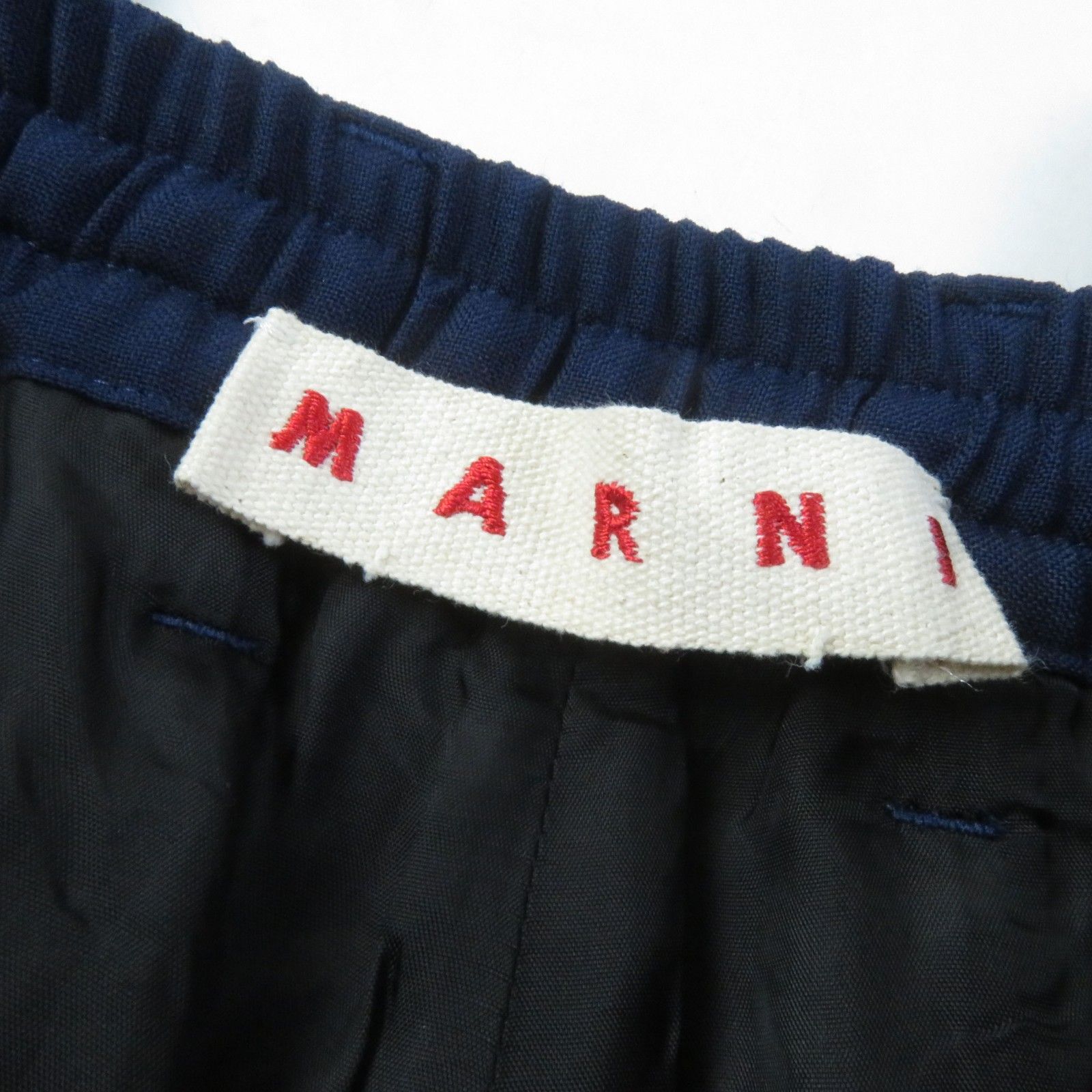 PAMA0317U0トロピカルウール製 クロップドパンツ
