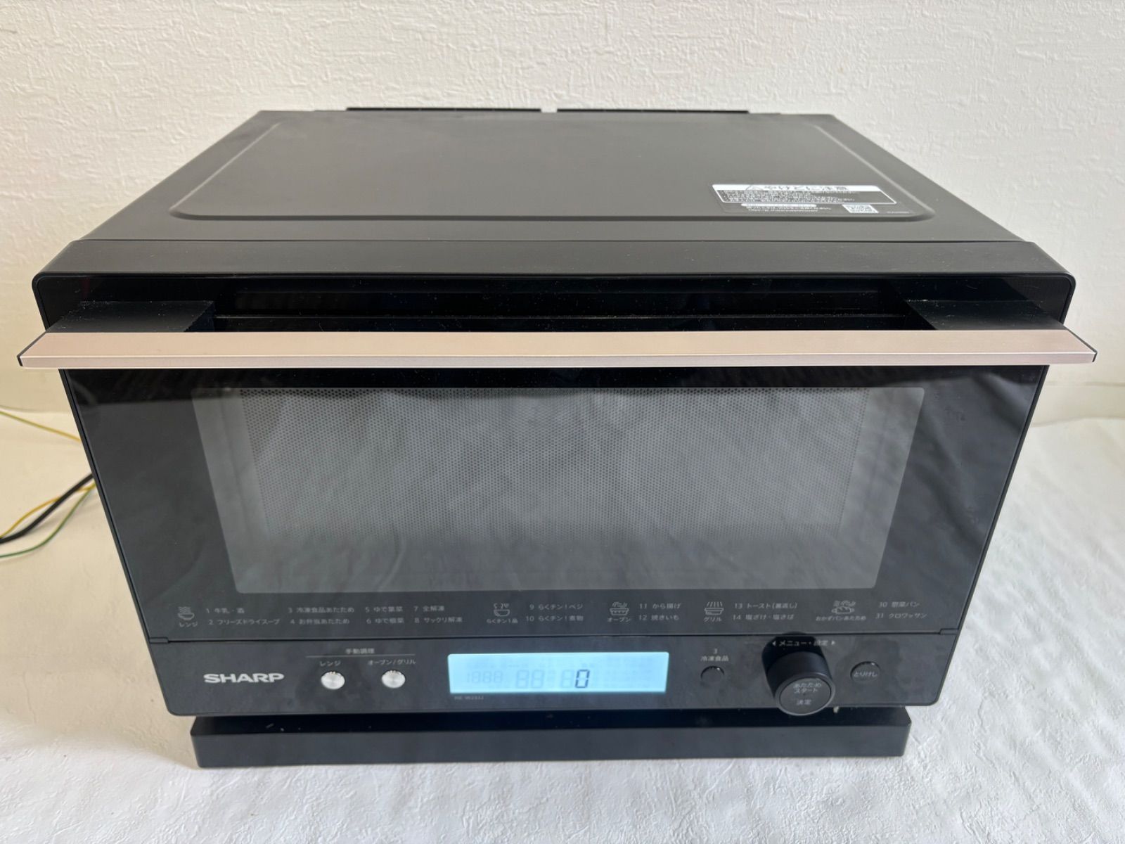 シャープ オーブンレンジ RE-W233J-B 2023年製 23L Amazon | RE-WF233-B(ブラック系) PLAINLY 過熱水蒸気オーブン