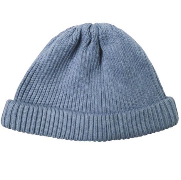 ROTOTO ロトト 日本製 COTTON ROLL UP BEANIE コットンロール