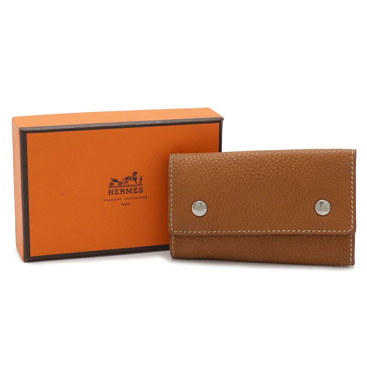 HERMES セリエ キーケース 6連 ブラウン HERMES エルメス セリエ 6連