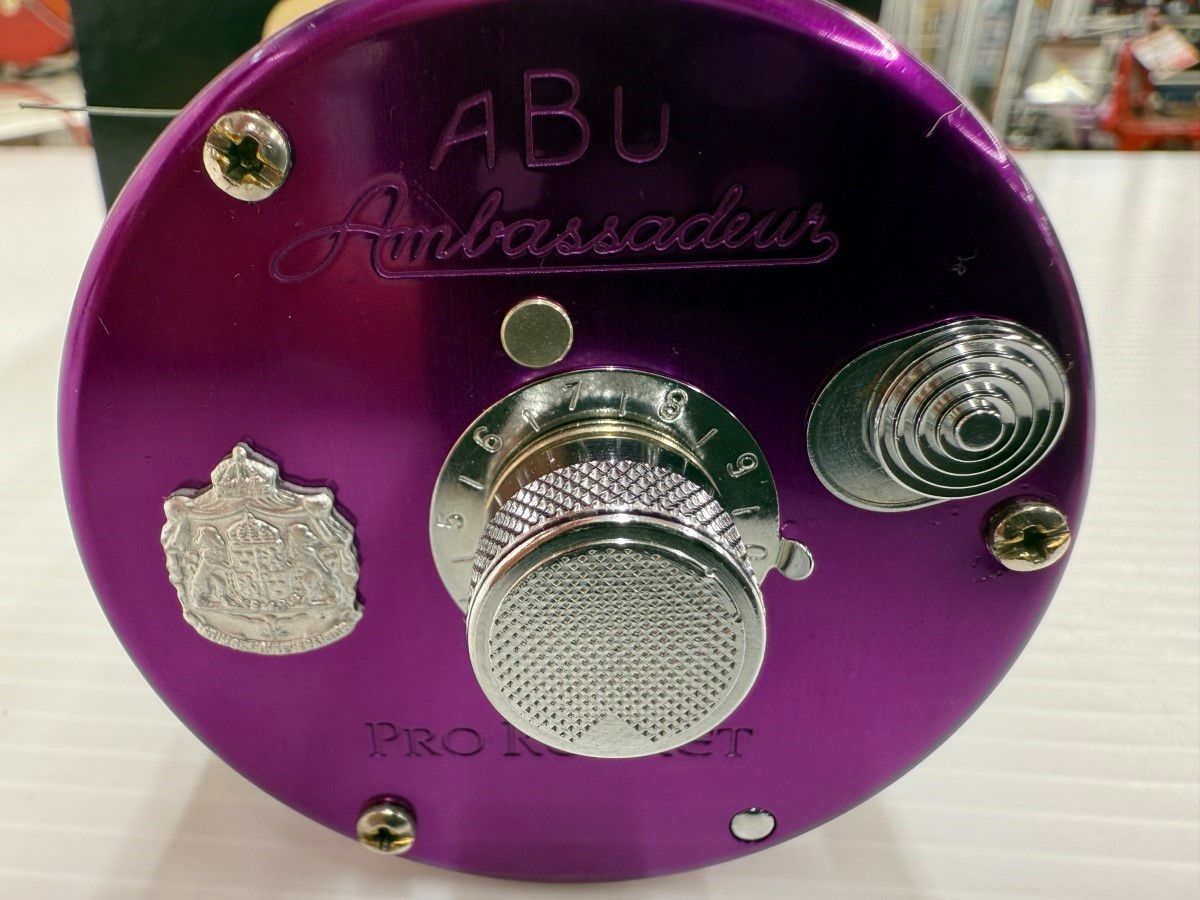 σσABU アンバサダープロロケット 6500C カスタム ヴァイオレット 使用  