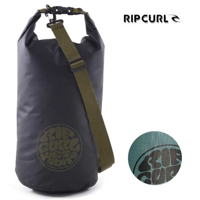 【RIPCURL/リップカール】BUTSS4 MENS SURF SERIES BARREL BAG 20L バッグ BLACK  防水 ウエットバッグ