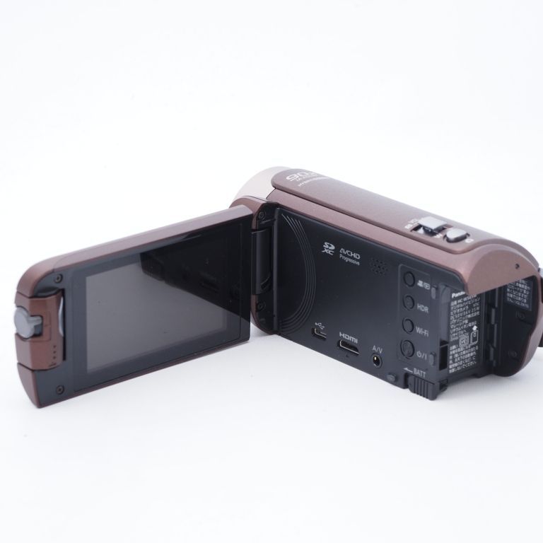 パナソニック HDビデオカメラ W585M ブラウン - メルカリ