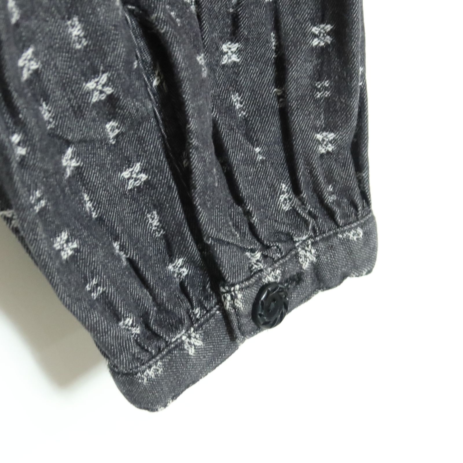 ピンクハウス☆総刺繍デザイン長袖ブラウス ピンタック使い 可愛い 