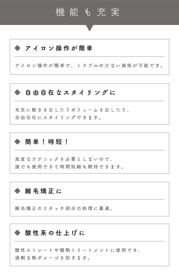 Twinアイロン ホワイト
