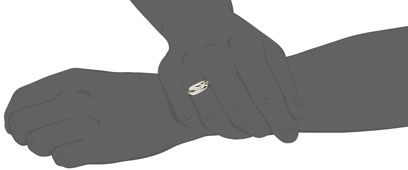 新着商品 STYLE アラベスク 透かし彫り フリースタイル メンズシルバーリング ホワイト FSR559-W 日本サイズ15号