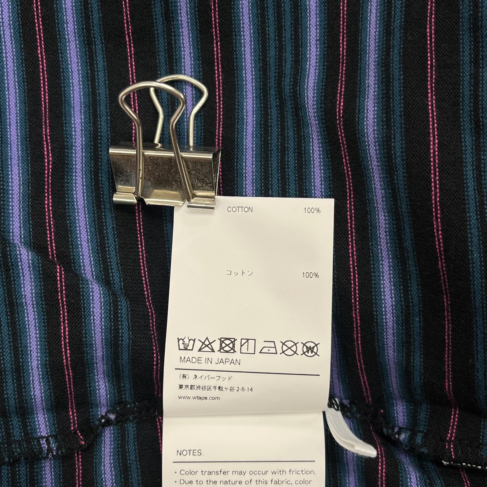 WTAPS ダブルタップス 25SS 251ATDT-CSM21 BDY / LS / COTTON