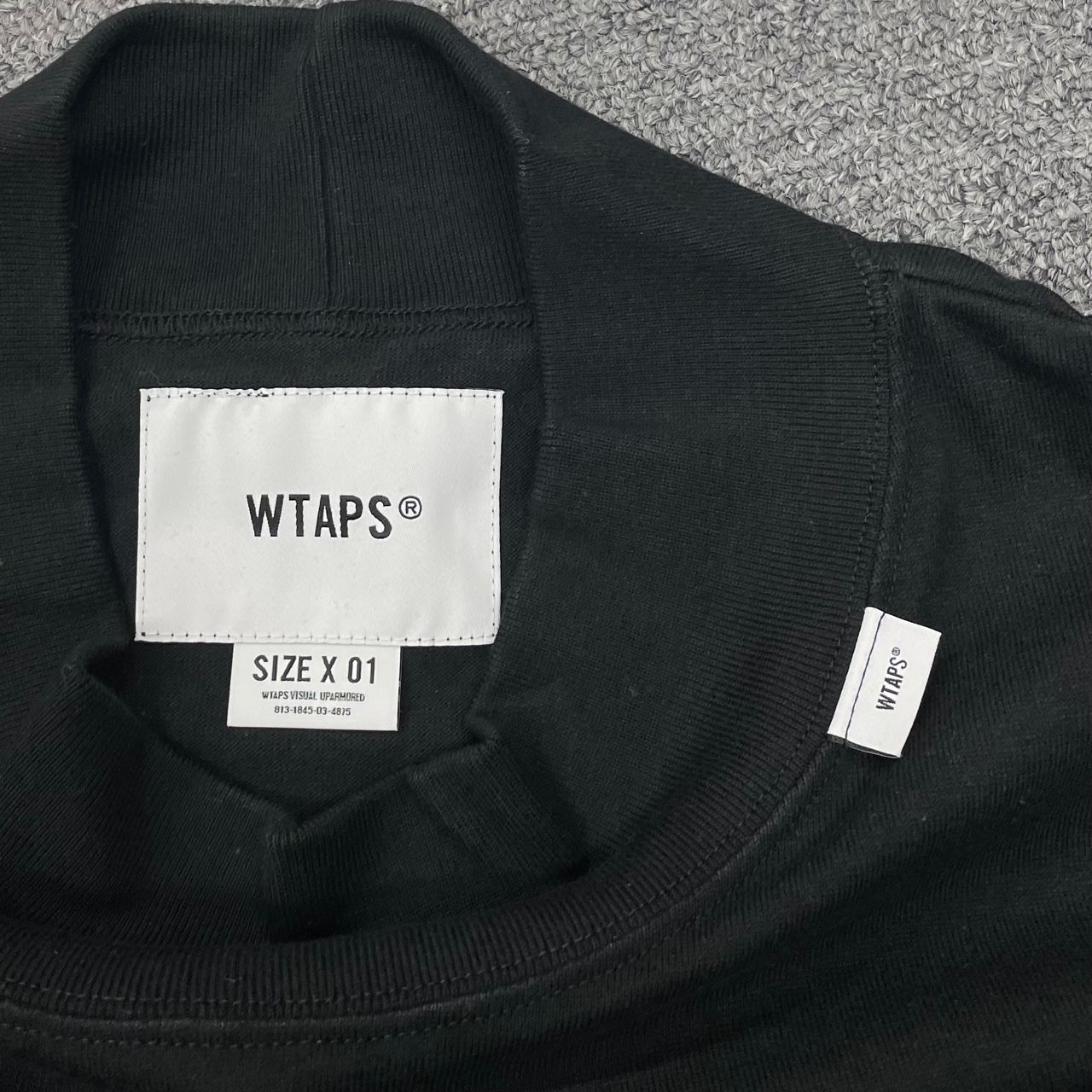 新品 WTAPS 22AW V.I.C / TURTLE NECK / COTTON .VIC ハイネック カットソー ダブルタップス  222ATDT-CSM09 1 - メルカリ