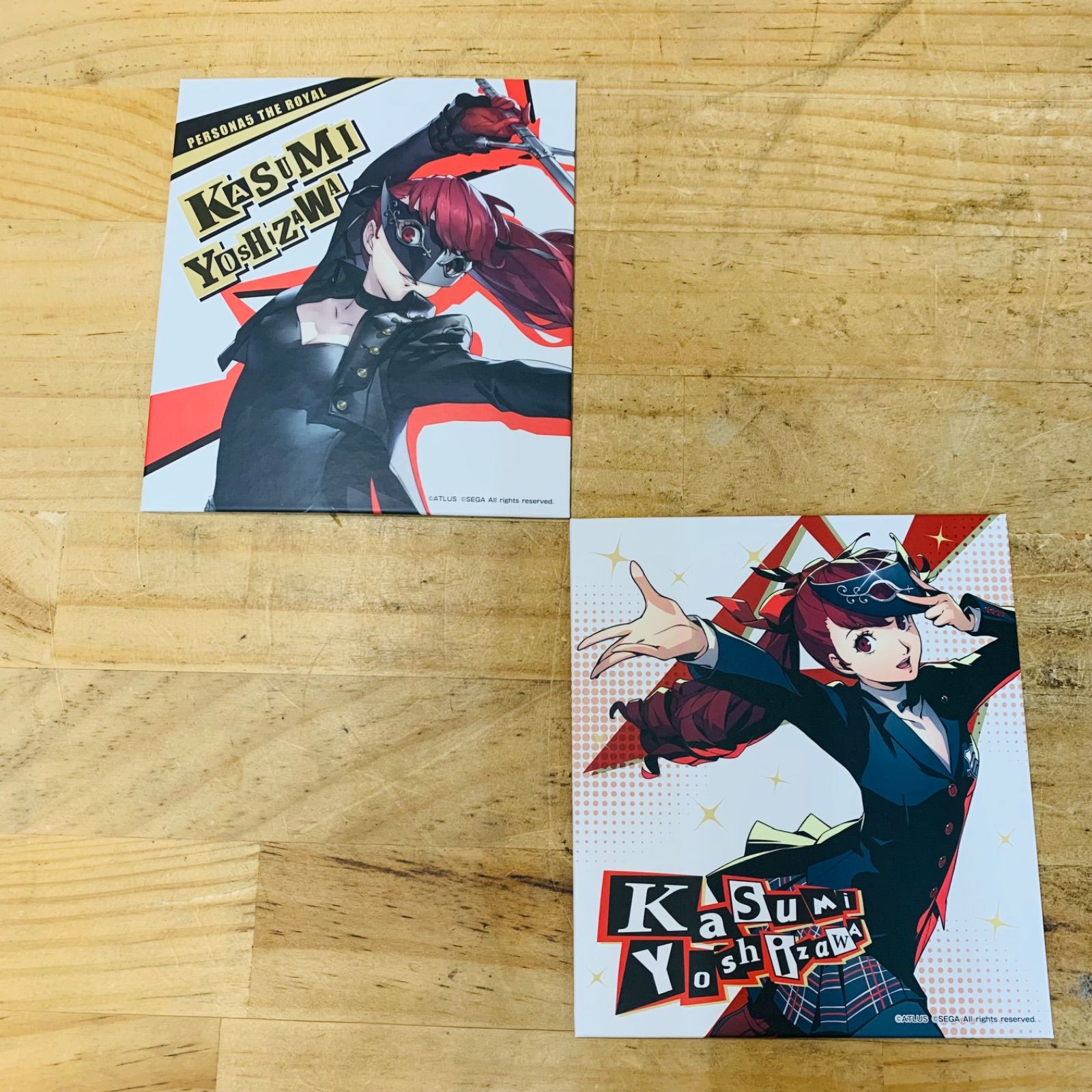 N41183 2点セット ペルソナ5 セガコラボカフェ ザ・ロイヤル アート