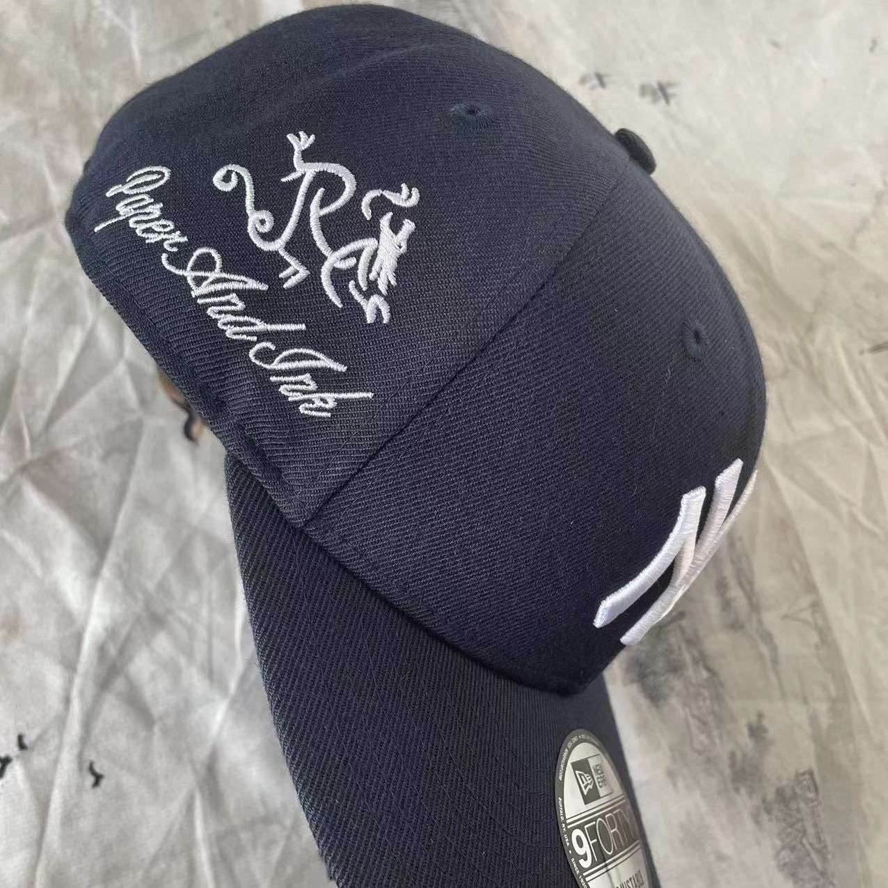 新品未使用 Paper & Ink Cotton Club Dragon Hat ネイビー - メルカリ