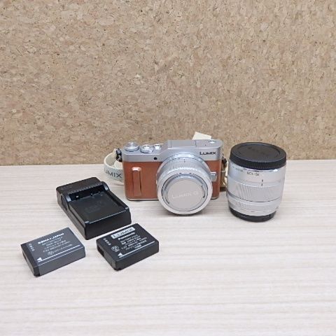 Panasonic パナソニック LUMIX DC-GF10 ミラーレス一眼 デジタルカメラ レンズ2点 バッテリー2点セット