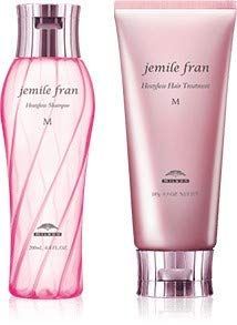 在庫 ジェミールフラン ミルボン ヒートグロス M シャンプー200ml トリートメント180g セット jemile fran