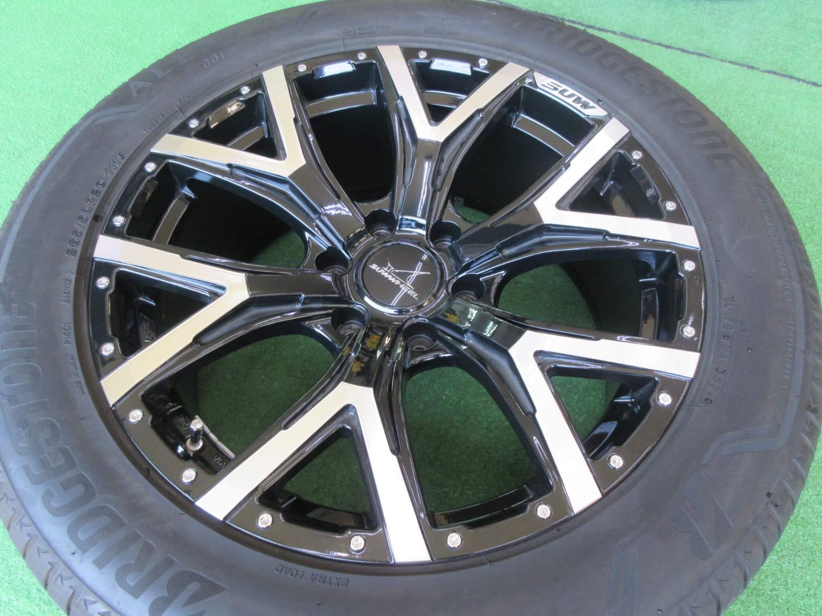 クライメイト　フォルテ　8.5J-20 6H139.7 +20 ランクルプラド用　２０インチ中古セット入荷！