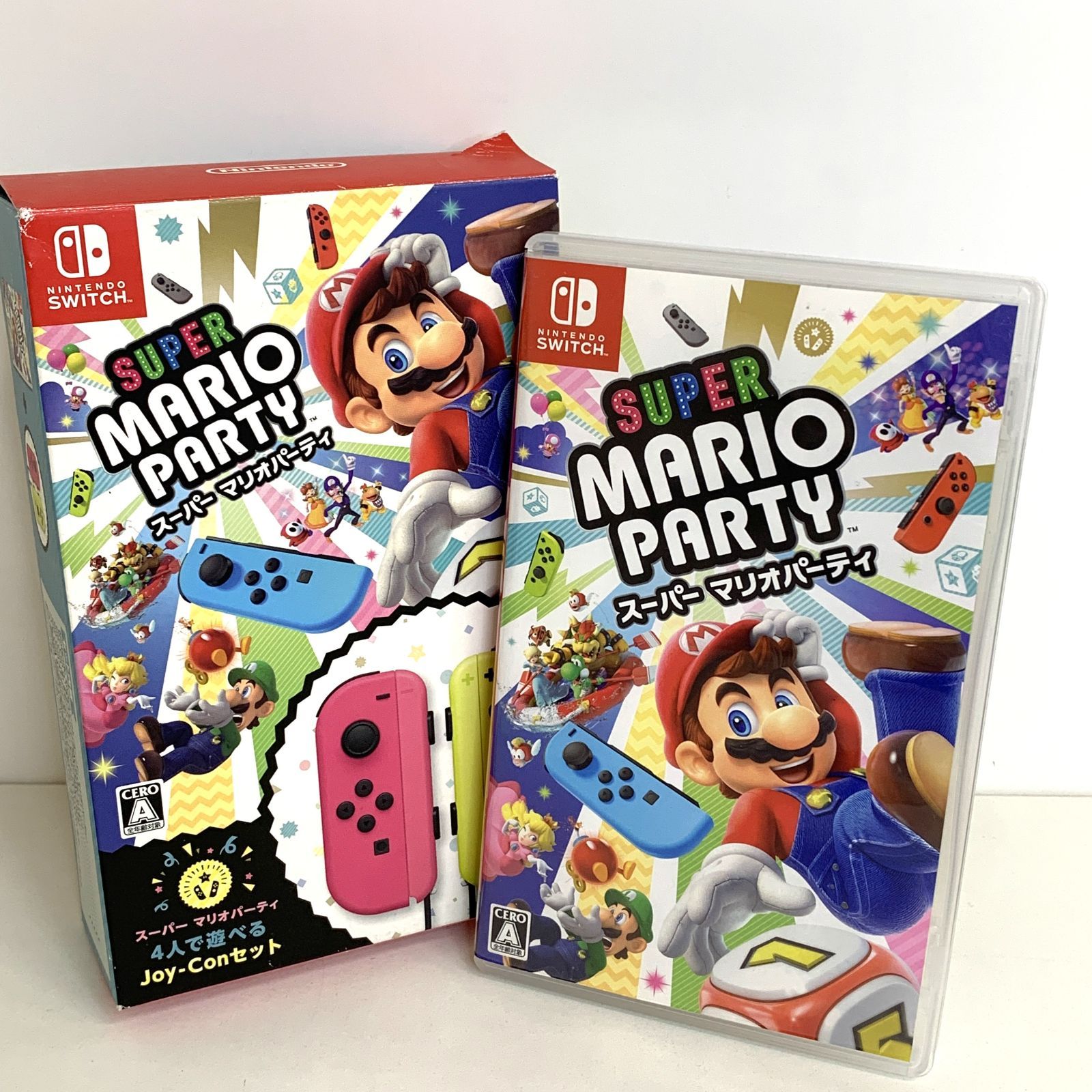 現状品】Nintendo Switch ソフト SUPER MARIO PARTY Joy-Con