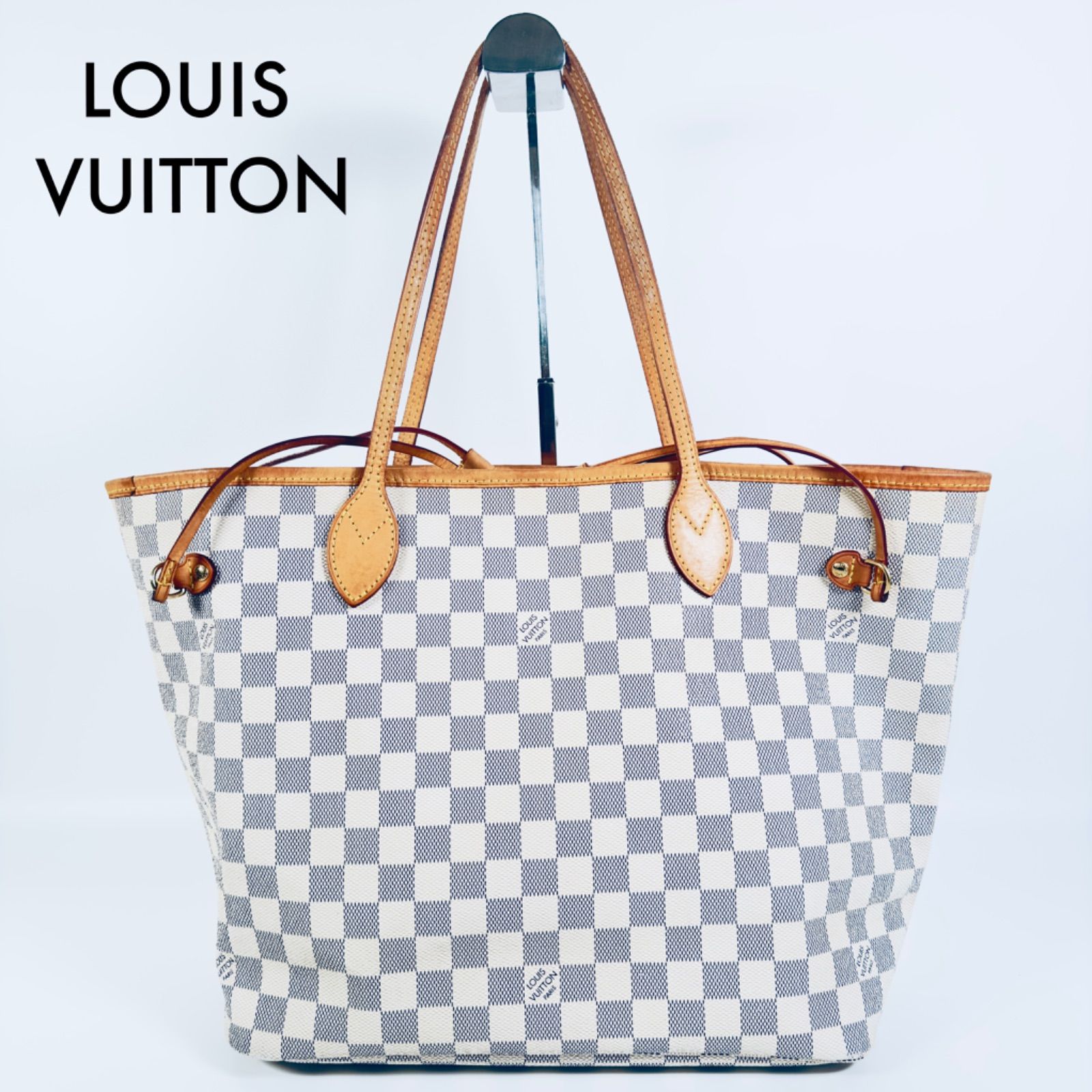 Louis Vuitton ルイヴィトン neverfull ネヴァーフルMM ダミエ トート ...