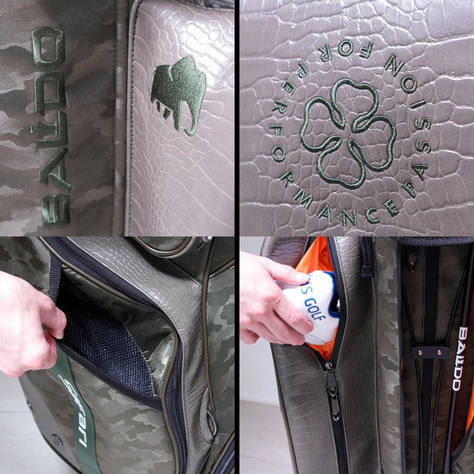 BALDO バルド スタンド キャディバッグ サファリ SAFARI CAMO JACQUARD