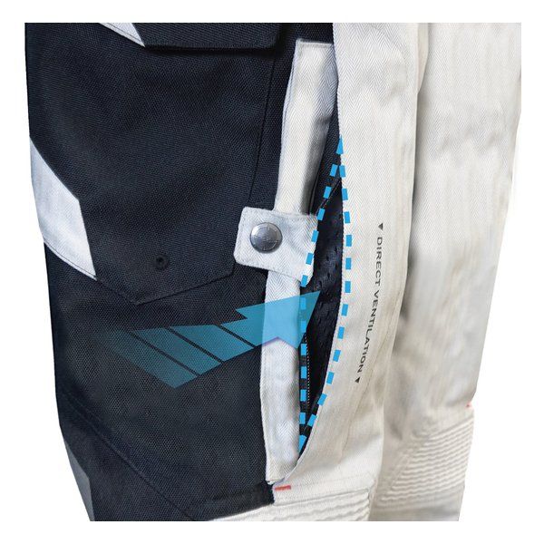 デュアルテックスアドベンチャーオールシーズンパンツ ヘリンボーンシルバー-XL