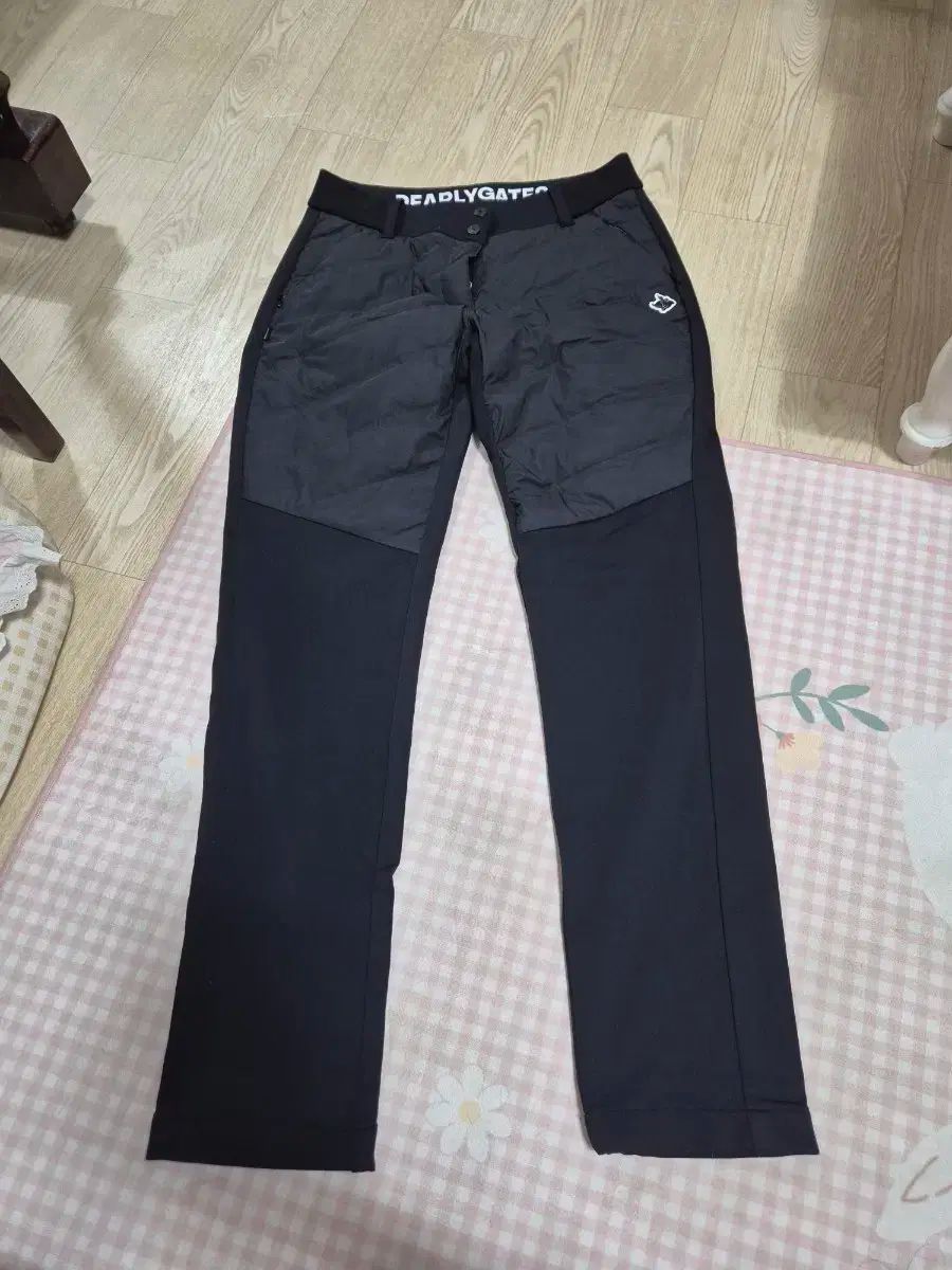 パーリーゲイツ レディース ゴルフパンツ ブラック