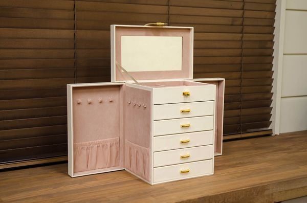 【アウトレット】ジュエリーボックスDX　BK/BR/IV ジュエリーボックスDX BK/BR/IV